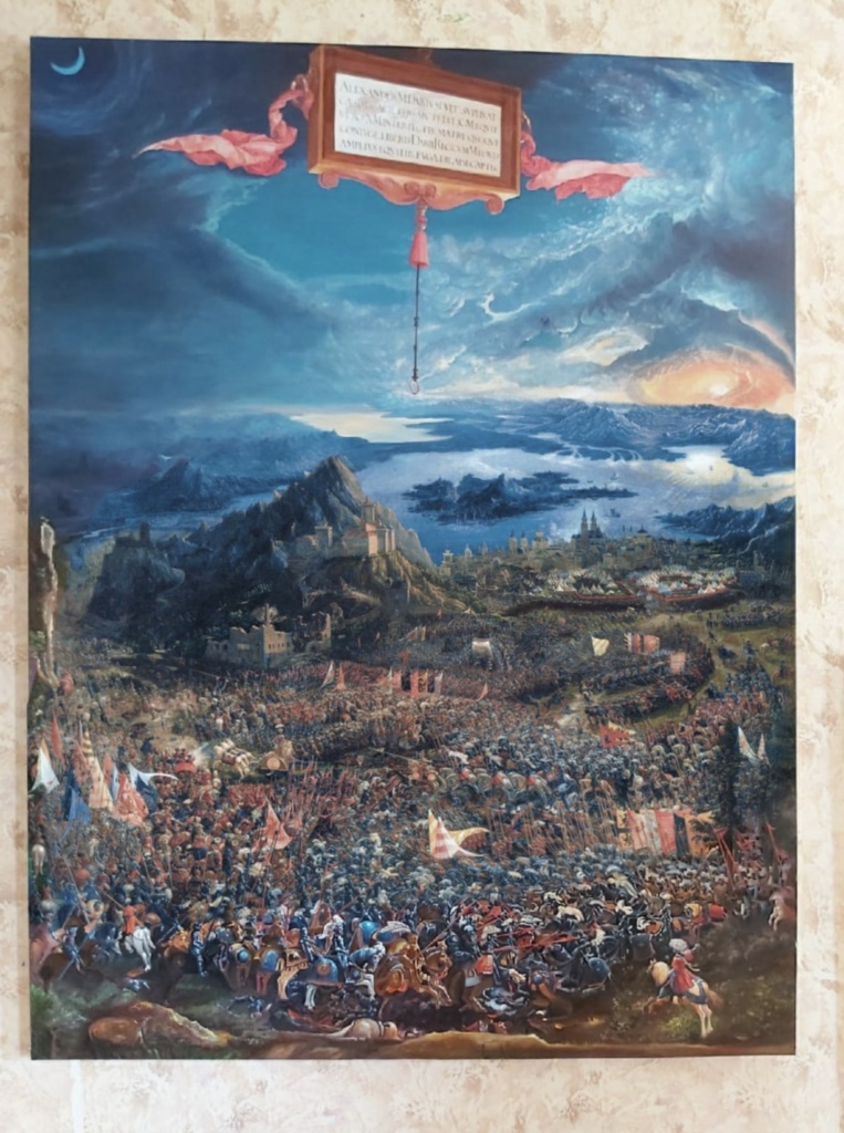 Копия картины "Битва Александра"